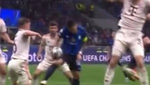 德国裁判谈劳塔罗进球前手球：显然进球理应无效，这太疯狂了