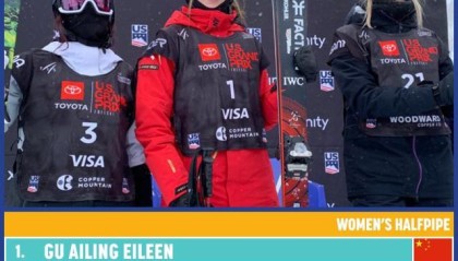 星空体育app下载-一周双冠！谷爱凌U型场地技巧世界杯美国站再摘金